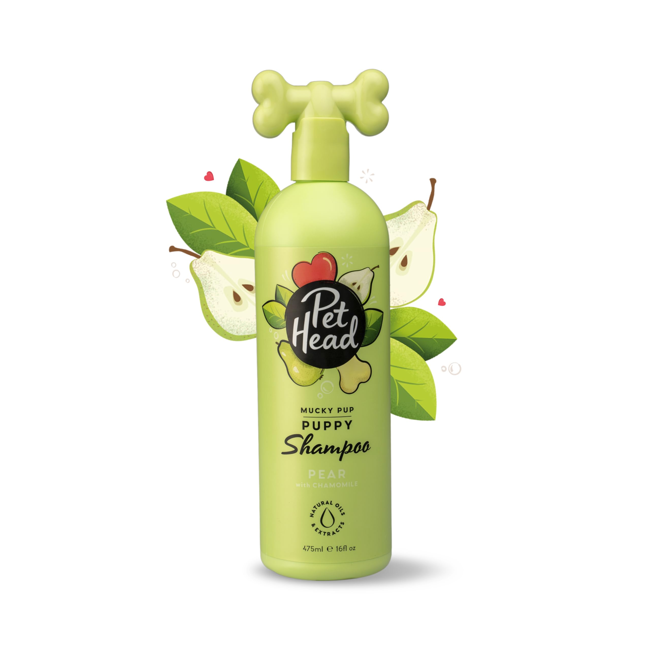 Pet Head Mucky Pup Puppy Shampoo – Pear Scent, 16 oz