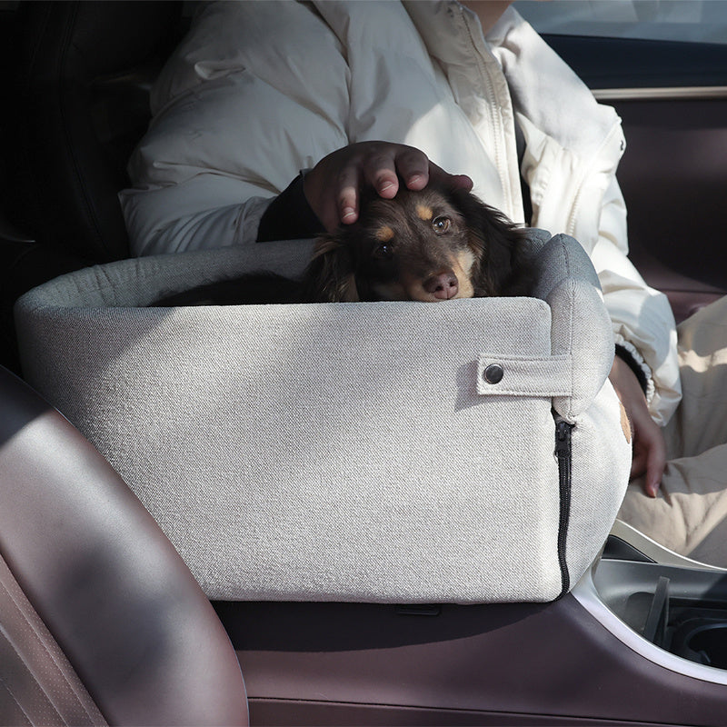 Dog Car Seat – Portable Safety Booster for Small Dogs & Cats