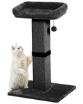 Karolpar 32" Cat Scratching Post with Plush Perch